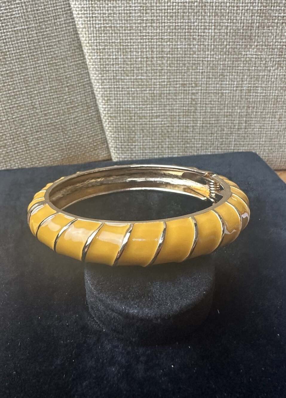 Sequin Nordstrom Multicolor Gold Tone Statement Enamel Bangle Bracelet # 350